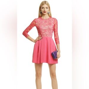 ERIN by Erin Fetherston Vibrant Pink Lace Dress